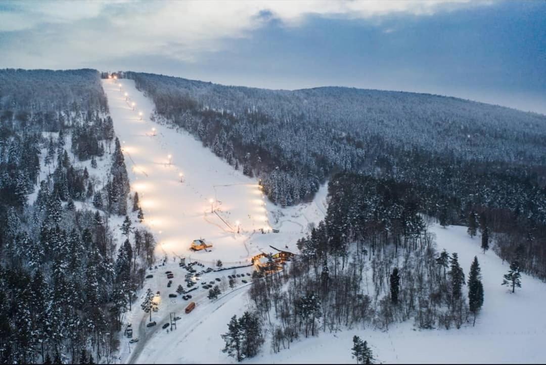Pensjonat Laworta Ski Ustrzyki Dolne Dış mekan fotoğraf