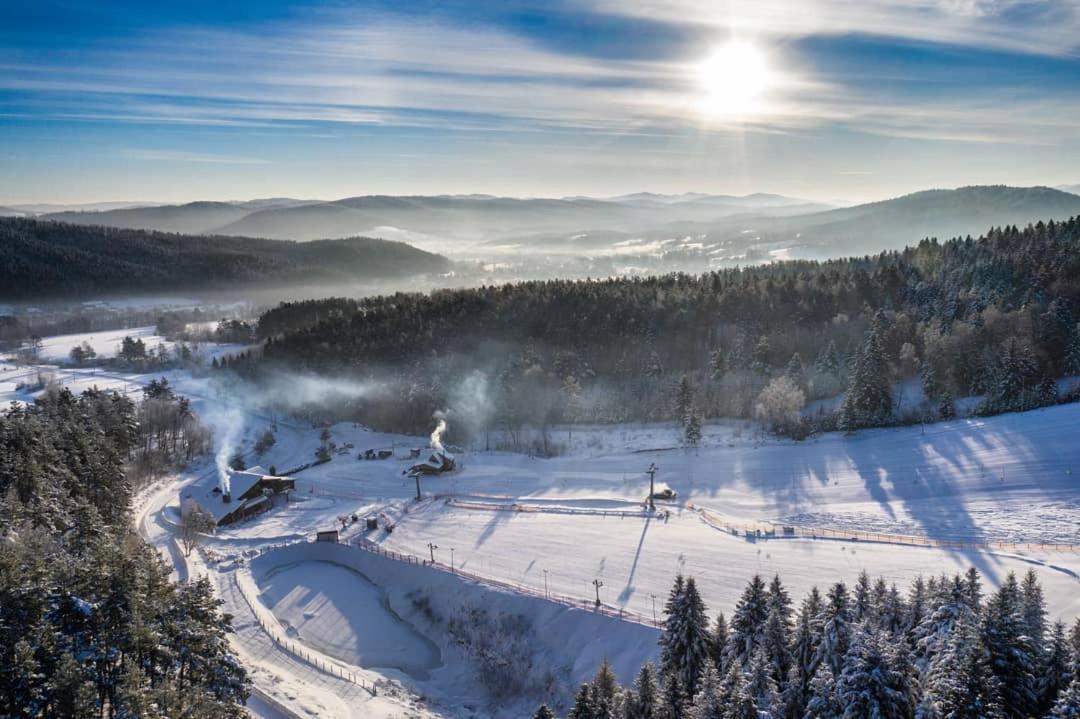 Pensjonat Laworta Ski Ustrzyki Dolne Dış mekan fotoğraf